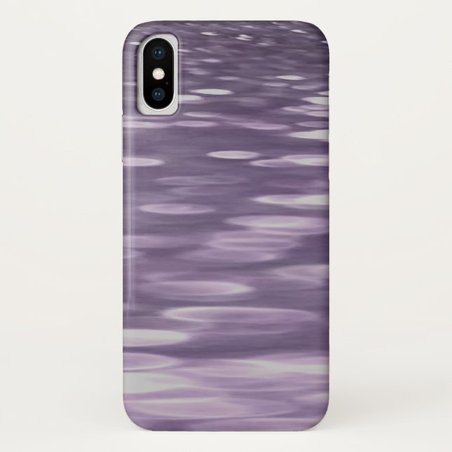 Abstract #1: Ultra Violet Shimmer Case-Mate iPhone Case (Back)
