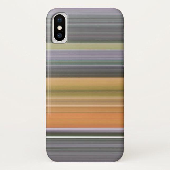 Abstract #1: Yellow and gray Case-Mate iPhone Case (Back)