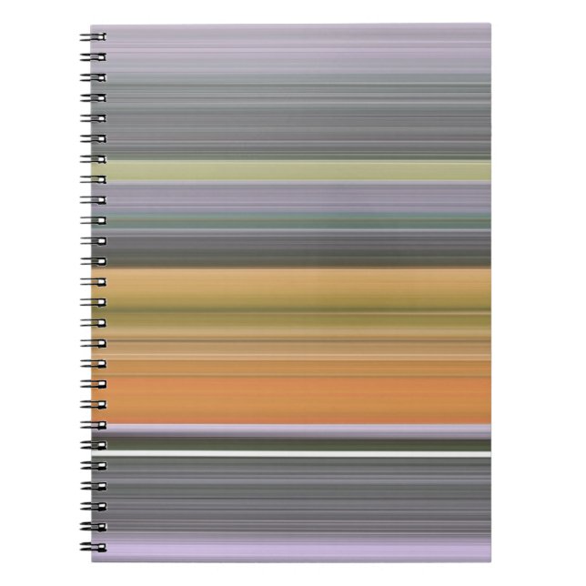Abstract #1: Yellow and gray Notebook (Front)