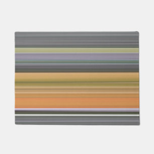 Abstract #1: Yellow and grey Doormat
