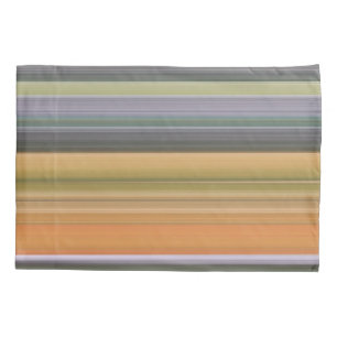Abstract #1: Yellow and grey Pillowcase
