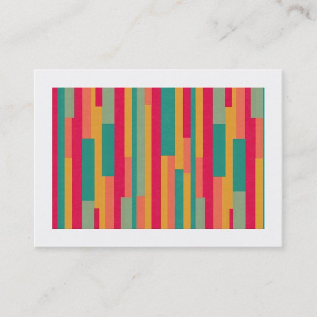 Abstract 240113 (Bordered) Business Card (Front)