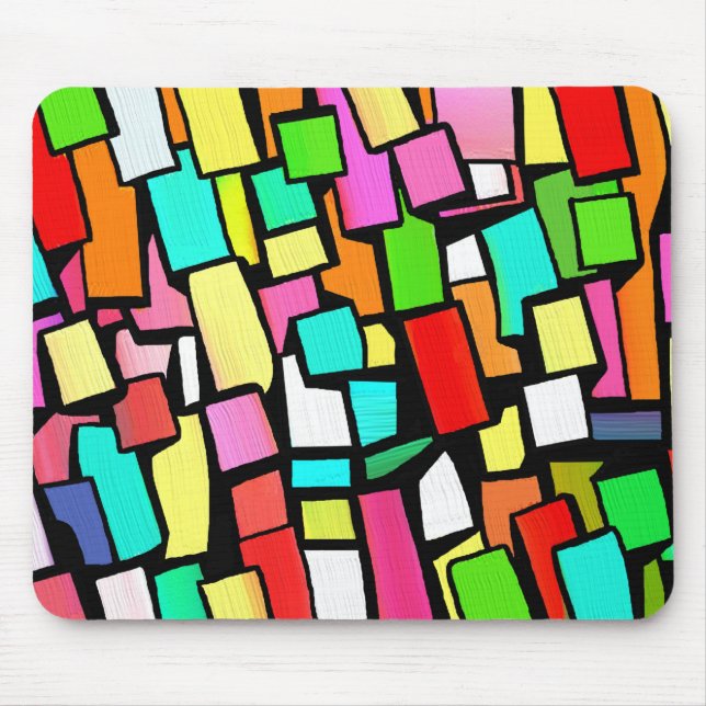 Abstract 250711 mouse pad (Front)