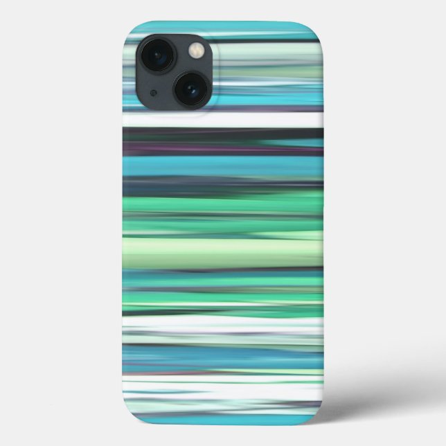 Abstract #2: Aqua blue green blur Case-Mate iPhone Case (Back)