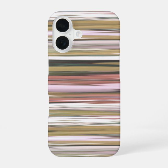 Abstract #2: Autumn Fall colors blur iPhone 16 Case (Back)