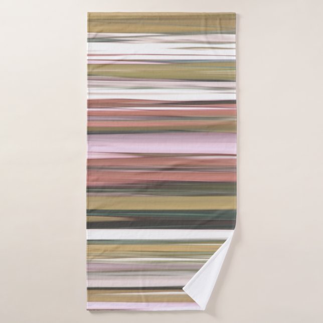 Abstract #2: Autumn Fall colours blur Bath Towel (Bath Towel)