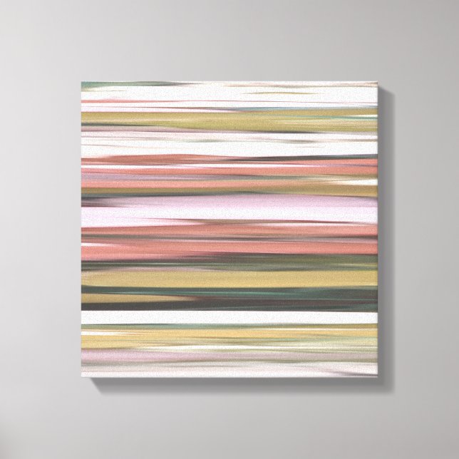 Abstract #2: Autumn Fall colours blur Canvas Print (Front)
