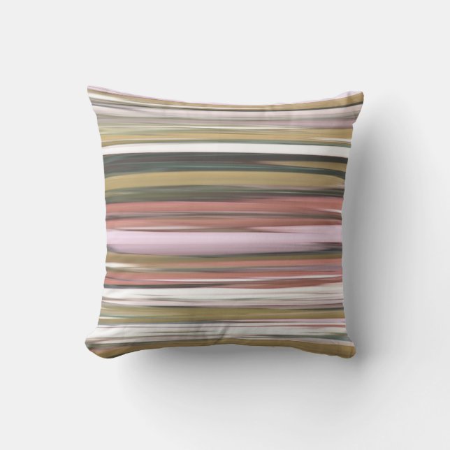 Abstract #2: Autumn Fall colours blur Cushion (Front)