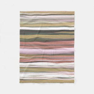 Abstract #2: Autumn Fall colours blur Fleece Blanket