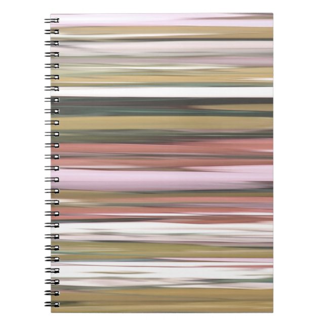 Abstract #2: Autumn Fall colours blur Spiral Notebook (Front)
