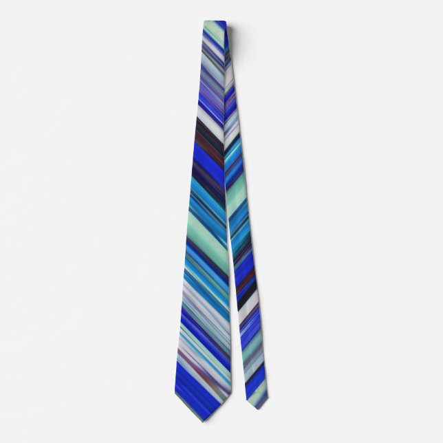 Abstract #2: Blue blur Tie (Front)