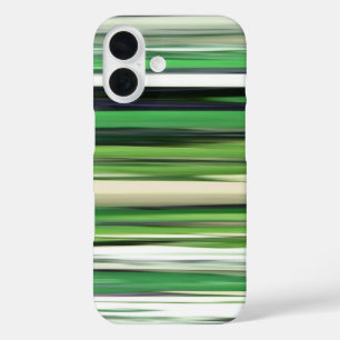 Abstract #2: Green blur iPhone 16 Case