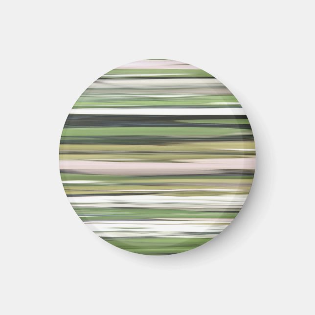 Abstract #2: Olive green blur Magnet (Front)