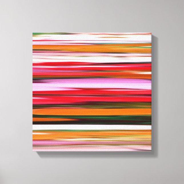 Abstract #2: Orange blur Canvas Print (Front)