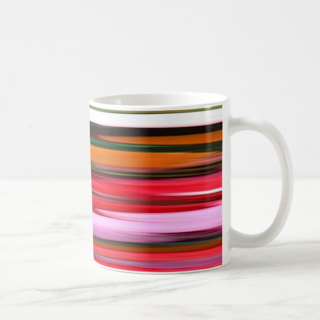 Abstract #2: Orange blur Coffee Mug (Right)