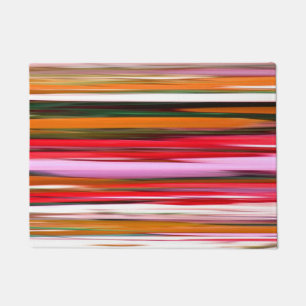 Abstract #2: Orange blur Doormat