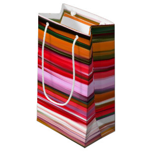 Abstract #2: Orange blur Small Gift Bag