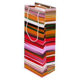 Abstract #2: Orange blur Wine Gift Bag