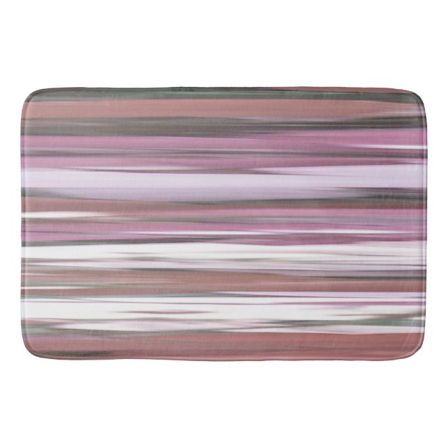 Abstract #2: Pink blur Bath Mat (Front)