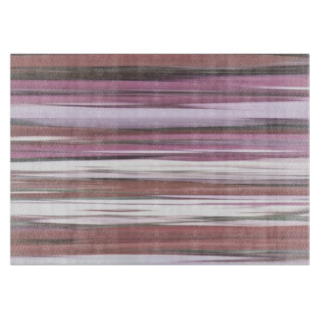 Abstract #2: Pink blur Cutting Board (Front)