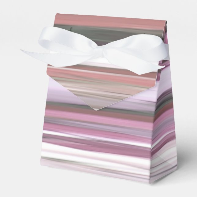 Abstract #2: Pink blur Favour Box (Front Side)