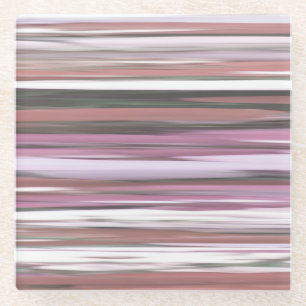 Abstract #2: Pink blur Glass Coaster