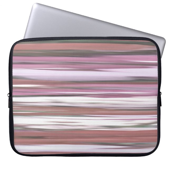 Abstract #2: Pink blur Laptop Sleeve (Front)
