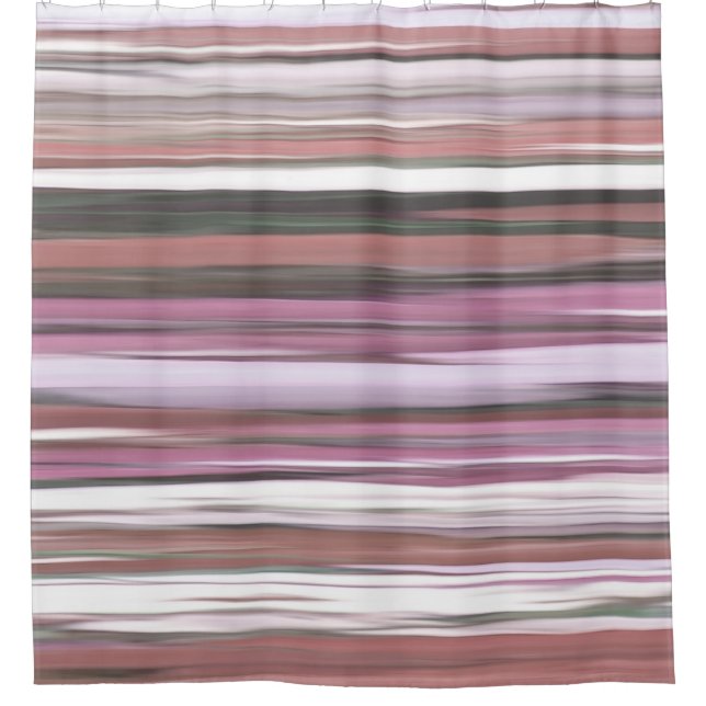 Abstract #2: Pink blur Shower Curtain (Front)