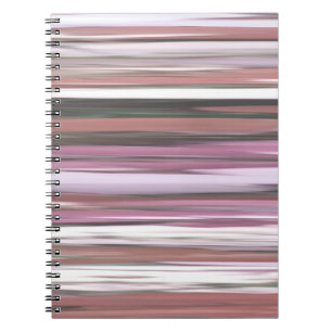 Abstract #2: Pink blur Spiral Notebook