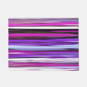 Abstract #2: Purple Blur Doormat