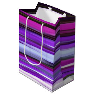 Abstract #2: Purple Blur Medium Gift Bag