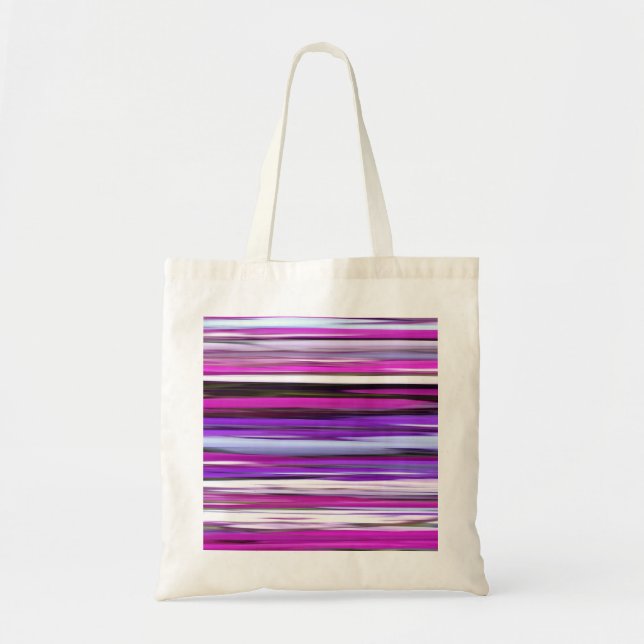 Abstract #2: Purple Blur Tote Bag (Front)