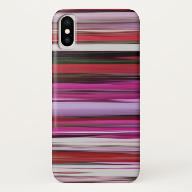 Abstract #2: Red blur Case-Mate iPhone Case (Back)