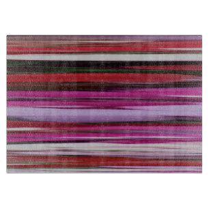 Abstract #2: Red blur Cutting Board