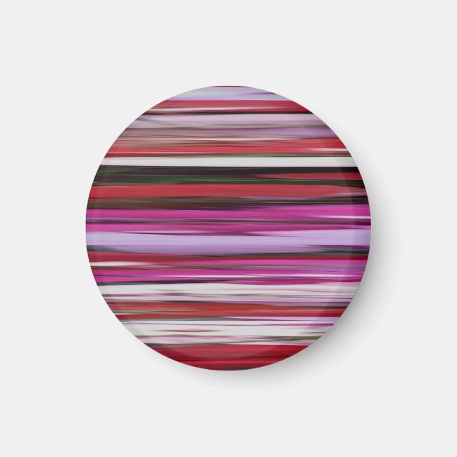 Abstract #2: Red blur Magnet (Front)