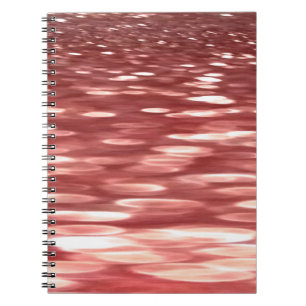 Abstract #2: Red blur Notebook