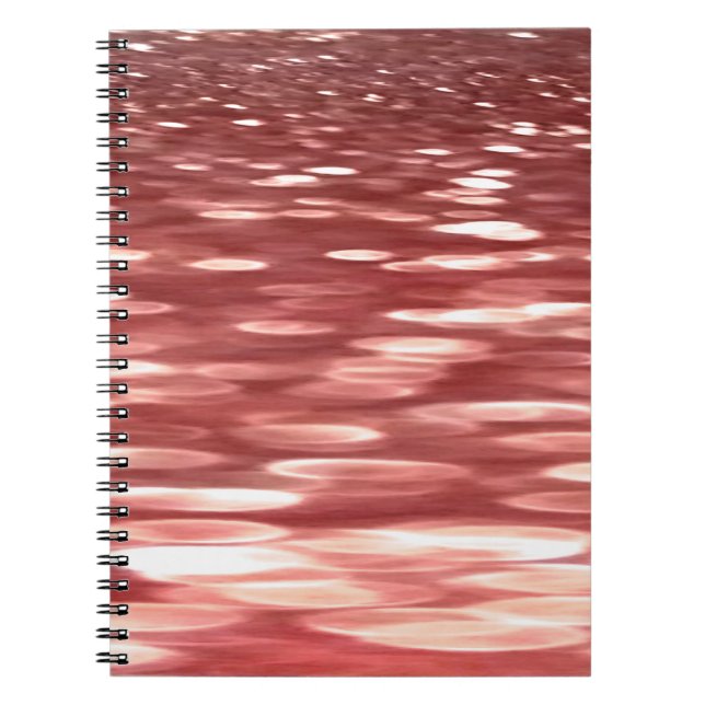 Abstract #2: Red blur Notebook (Front)