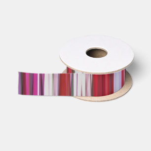 Abstract #2: Red blur Satin Ribbon