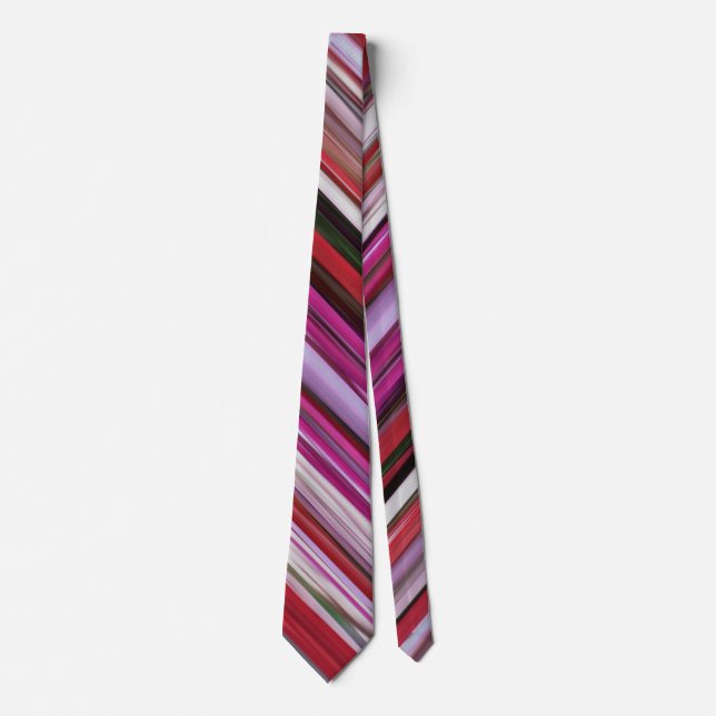 Abstract #2: Red blur Tie (Front)