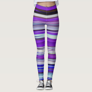 Abstract #2: Ultraviolet blur Leggings