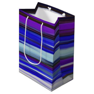 Abstract #2: Ultraviolet blur Medium Gift Bag