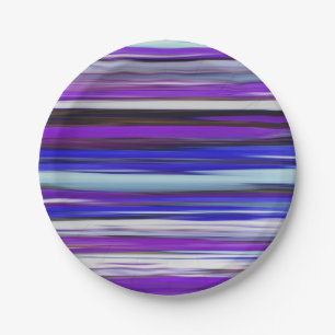Abstract #2: Ultraviolet blur Paper Plate