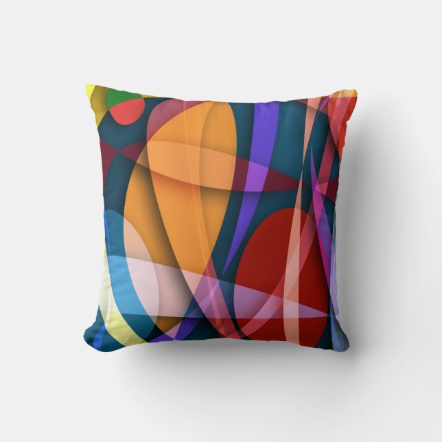 Abstract #358 cushion (Front)
