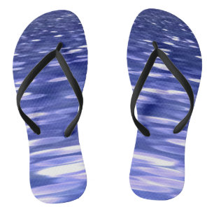 Abstract #3: Blue shimmer Jandals