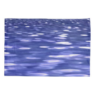 Abstract #3: Blue shimmer Pillowcase