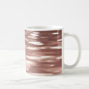 Abstract #3: Copper Rose Gold shimmer Coffee Mug