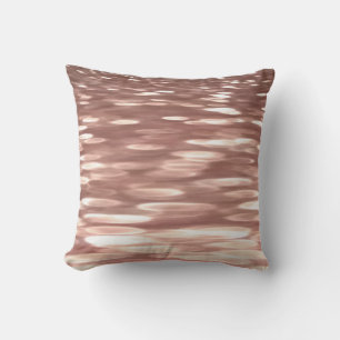 Abstract #3: Copper Rose Gold shimmer Cushion