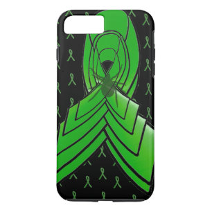 Abstract 3-D Lyme Disease Awareness Ribbon Case