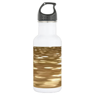 Abstract #3: Gold shimmer 532 Ml Water Bottle