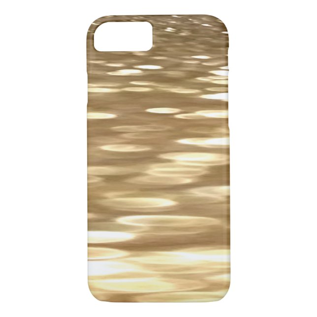 Abstract #3: Gold shimmer Case-Mate iPhone Case (Back)